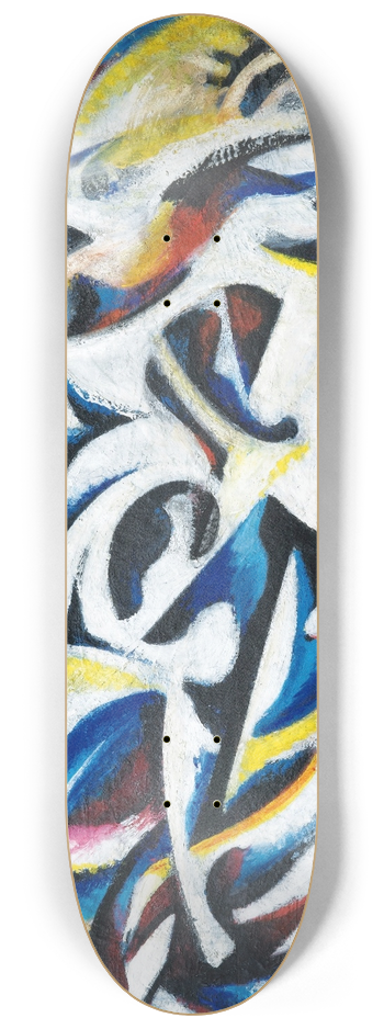 Jules Schmalzigaug - Sans Titre 8.25 inch art skate deck