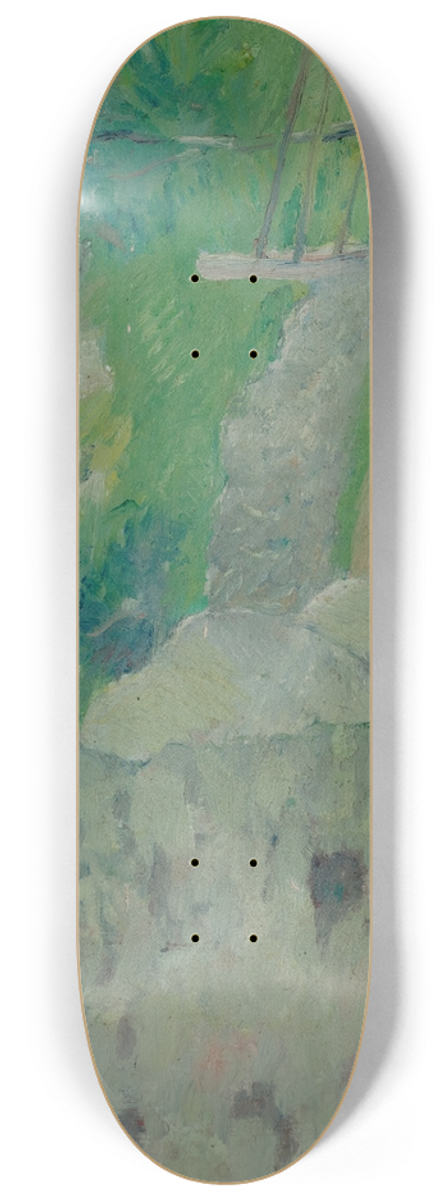 Julian Alden Weir - A French Country Lane 8.25 inch art skate deck