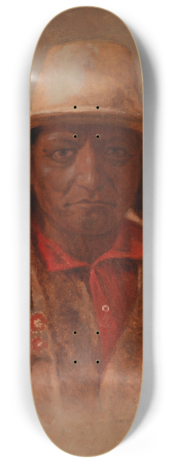 Julian Scott - Sitting Bull 8.25 inch art skate deck