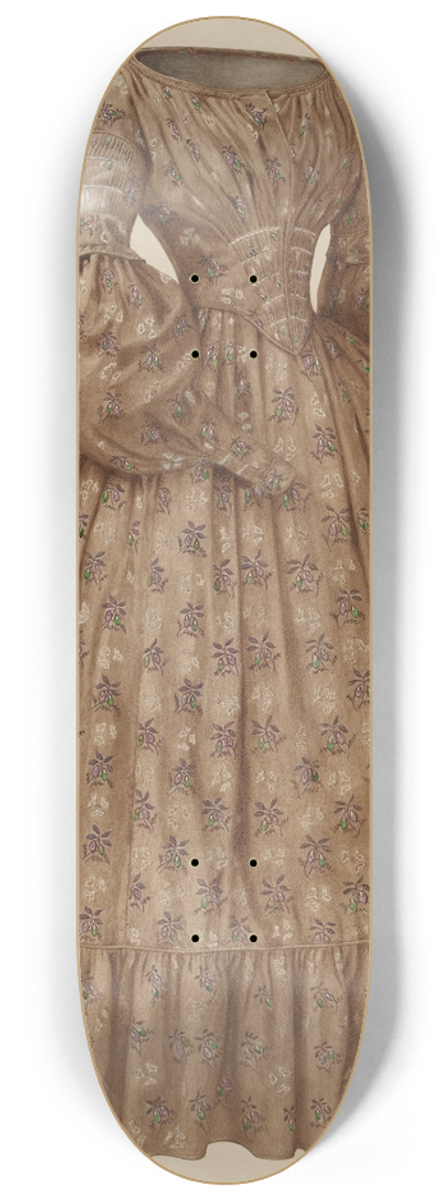 Julie C. Brush - Dress 8.25 inch art skate deck