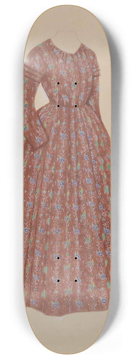Julie C. Brush - Dress 8.25 inch art skate deck