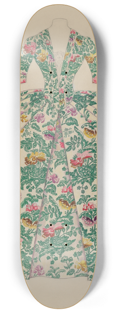 Julie C. Brush - Dress 8.25 inch art skate deck