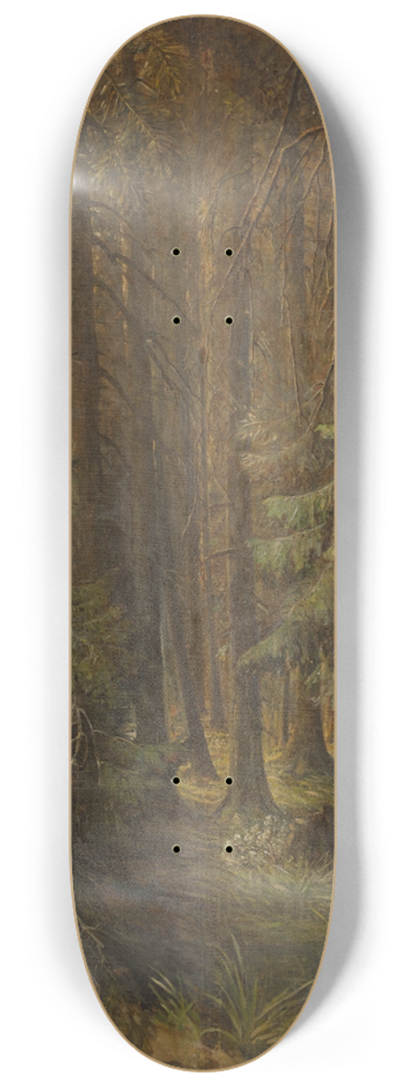 Julie Wilhelmine Hagen-Schwarz - Forest 8.25 inch art skate deck