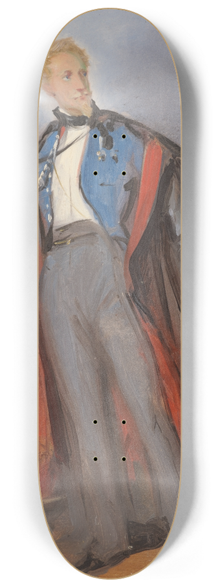Julie Wilhelmine Hagen-Schwarz - General von der Faun 8.25 inch art skate deck
