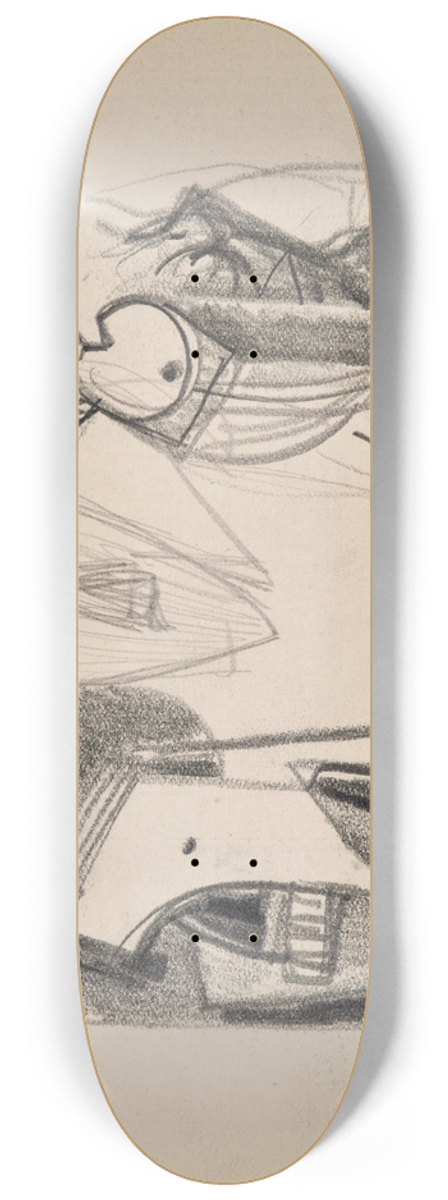 Julio Gonzlez - Ttes 8.25 inch art skate deck