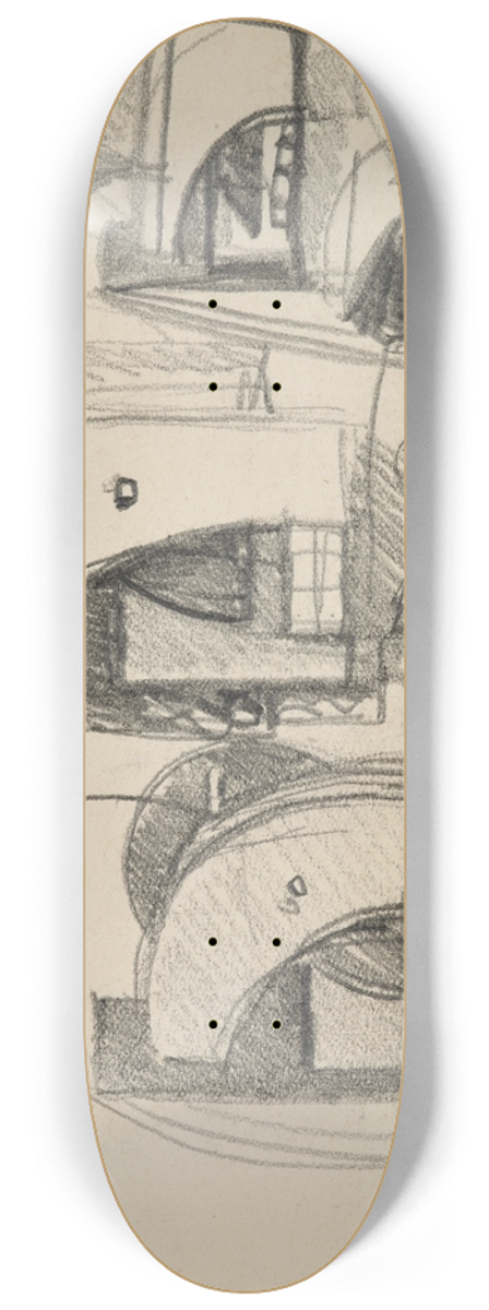 Julio Gonzlez - Ttes 8.25 inch art skate deck