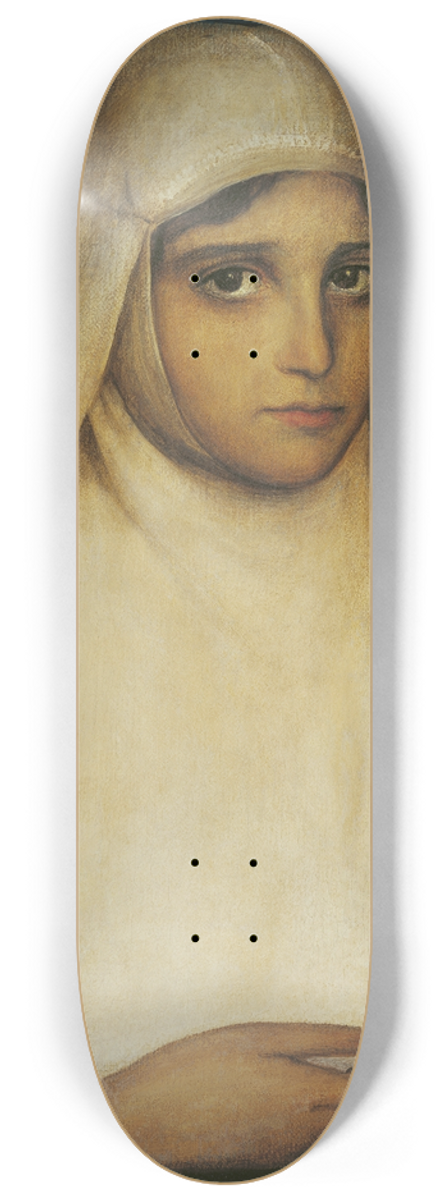 Julio Romero De Torres - Nun 8.25 inch art skate deck