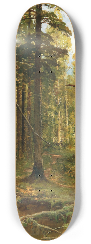 Julius Sergius Klever - Little Red Riding Hood 8.25 inch art skate deck