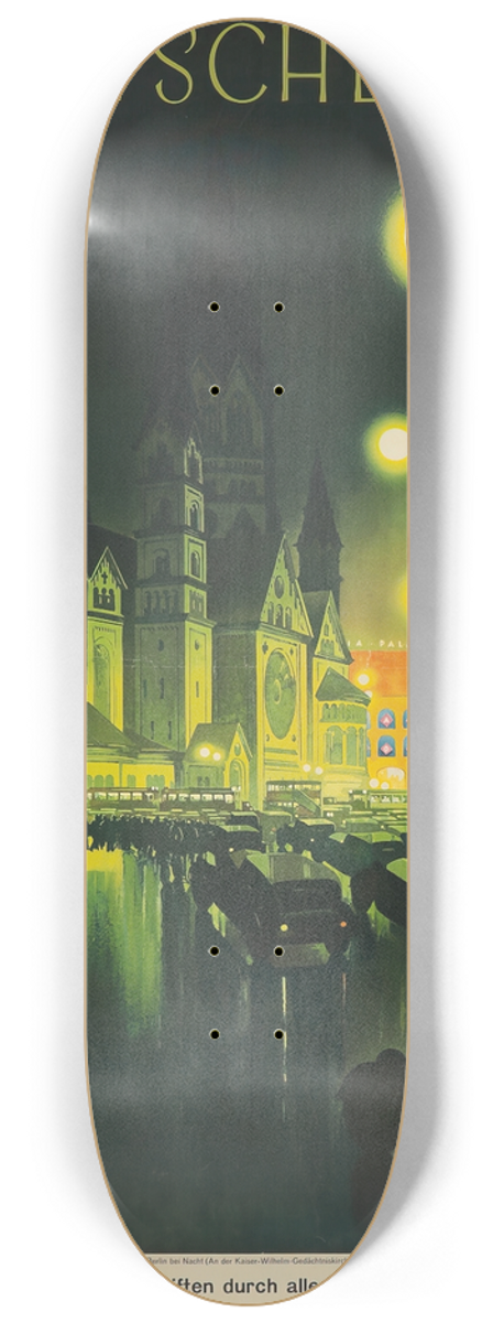 Jupp Wiertz - Deutschland 8.25 inch art skate deck