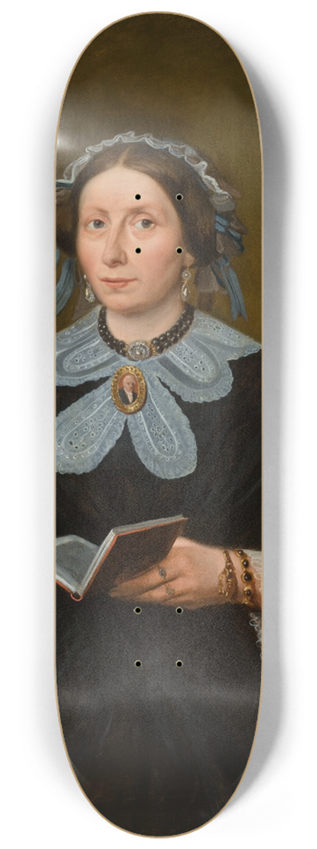 Jurjen De Jong - Alijda Antonia Proot (1809-1889) 8.25 inch art skate deck