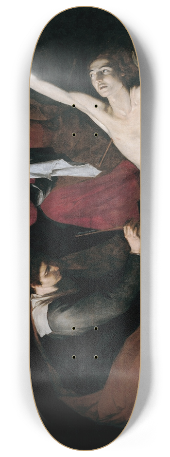 Jusepe de Ribera - Saint Sebastian Tended By The Holy Women 8.25 inch art skate deck