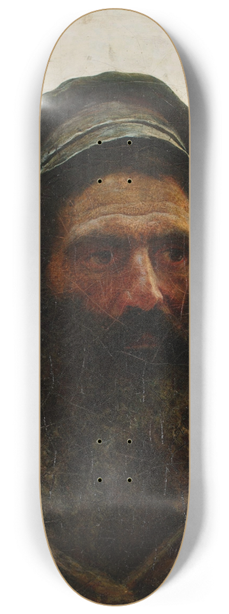 Jzef Pankiewicz - Jew with a basket 8.25 inch art skate deck