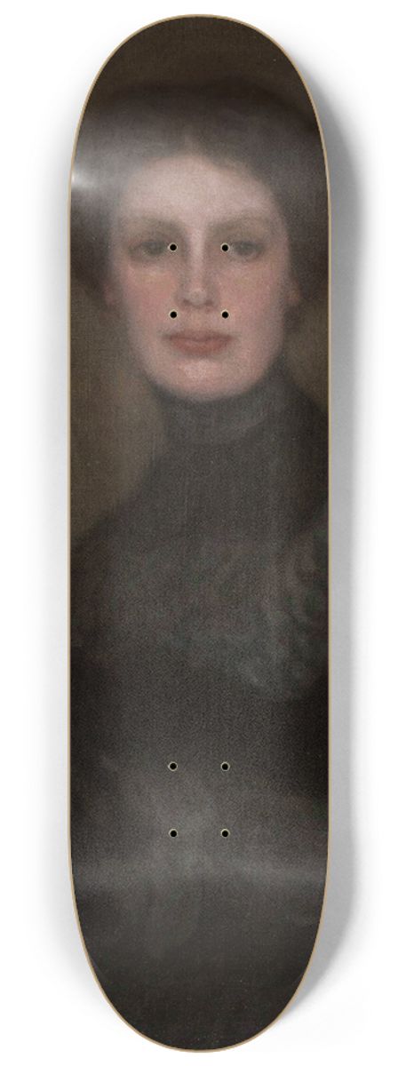Jzef Pankiewicz - Portrait of Wanda Kuakowska 8.25 inch art skate deck
