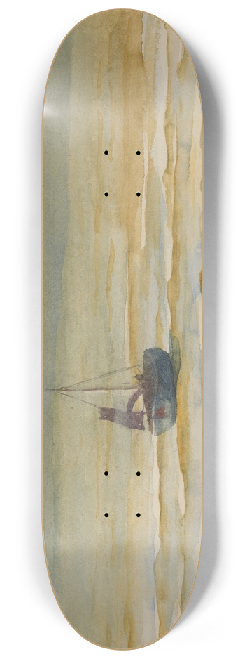 Jzef Pankiewicz - Sea at Scheveningen 8.25 inch art skate deck