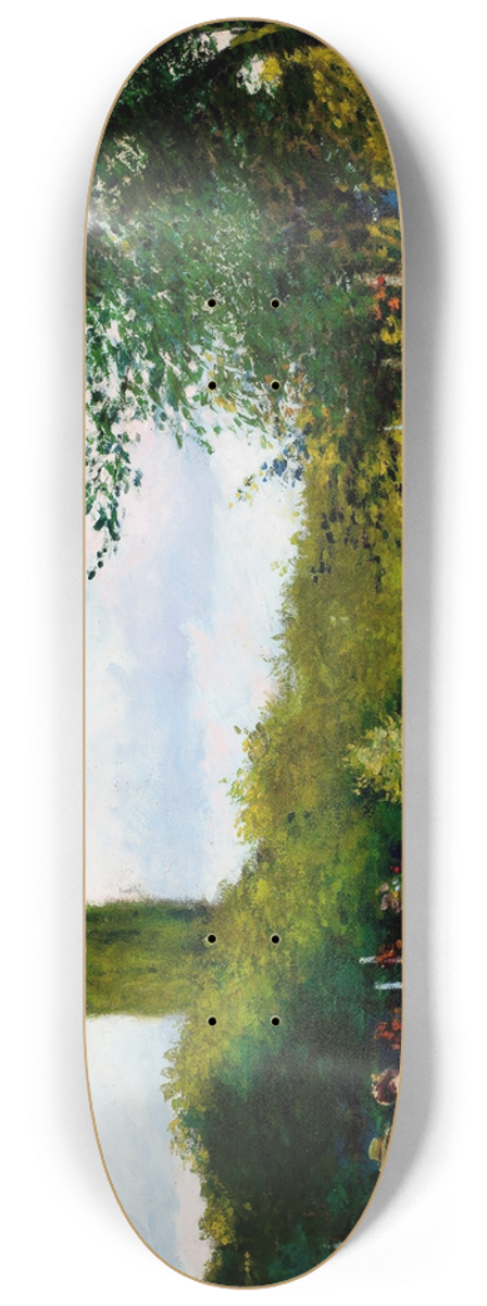 Jzef Rapacki - In the Garden 8.25 inch art skate deck