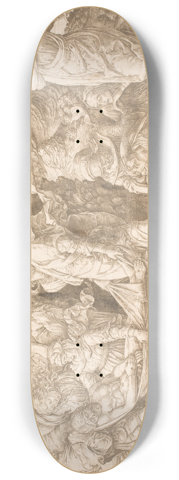 Andrea Mantegna - Gravlggelsen 8.25 inch art skate deck