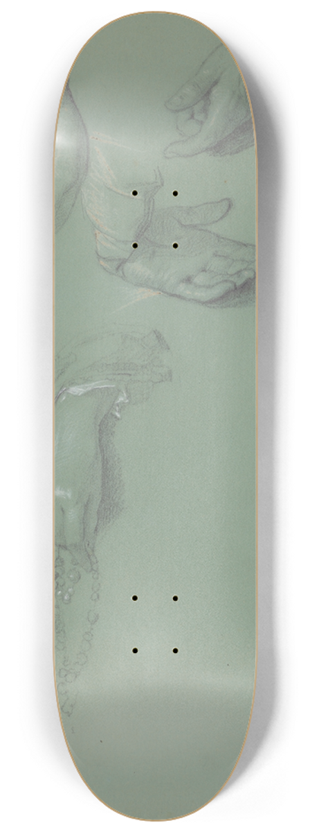 Jzef Simmler - Studia rk Katarzyny Jagiellonki, ksicia Jana Finlandzkiego i stranika do obrazu Katarzyna Jagiellonka w wizieniu w Gripsholmie 8.25 inch art skate deck