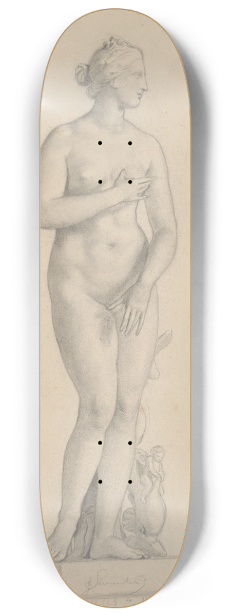 Jzef Simmler - Studium rzeby Wenus Medycejska 8.25 inch art skate deck