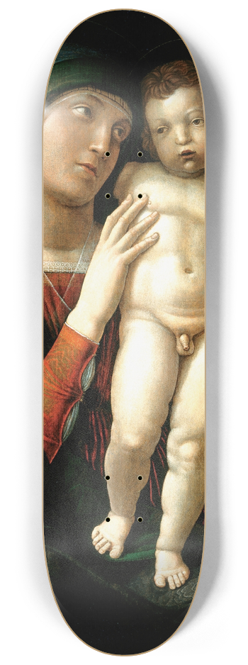 Andrea Mantegna - The Holy Family 8.25 inch art skate deck