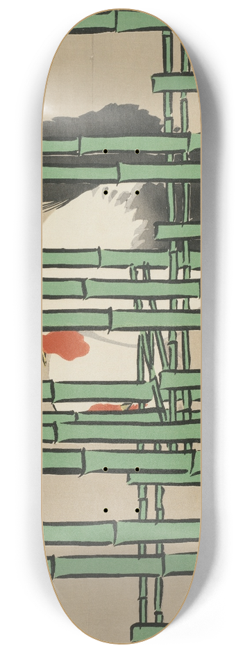 Kamisaka Sekka - Rooster (Chabo) 8.25 inch art skate deck