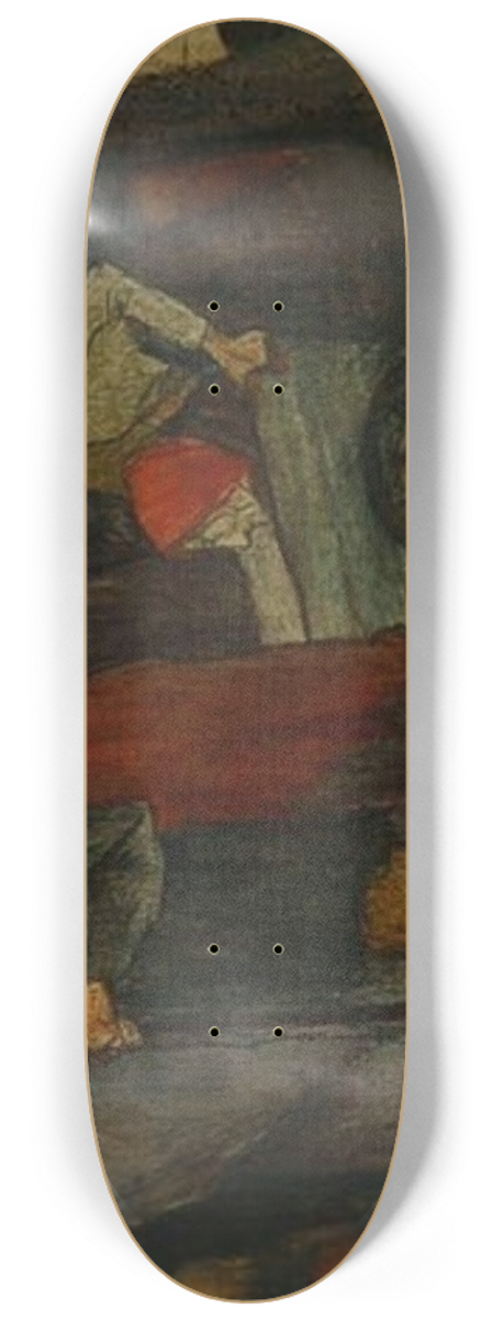 Karel Collens - Pilgrimage 8.25 inch art skate deck