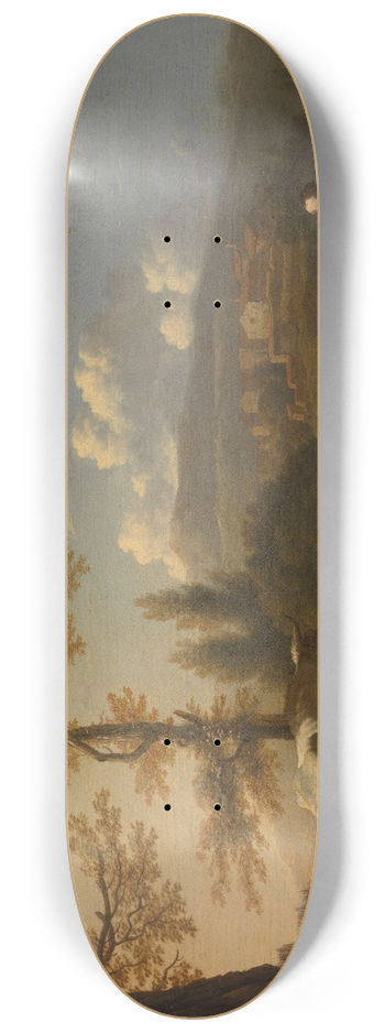 Karel Dujardin - Italian Landscape 8.25 inch art skate deck