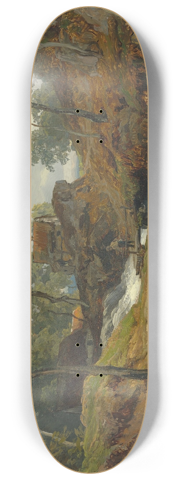 Andreas Achenbach - Am Wildbach 8.25 inch art skate deck