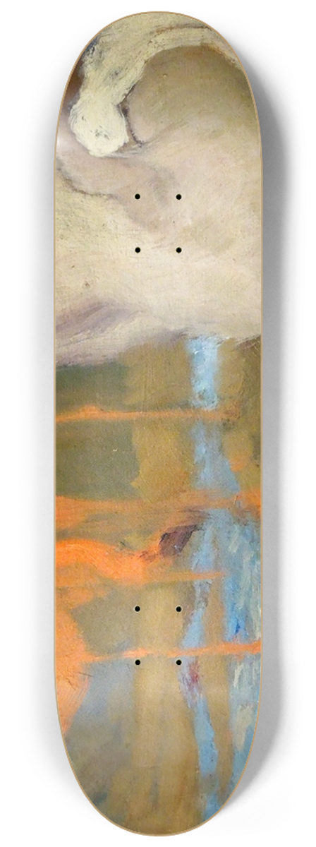 Karel pillar - Leda and the Swan 8.25 inch art skate deck