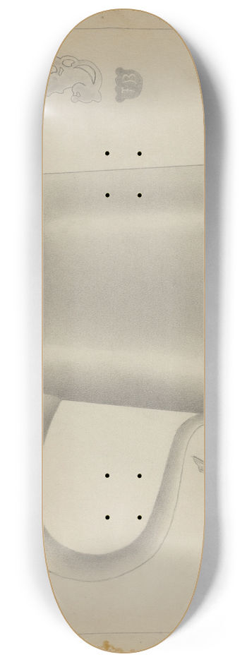 Karl Joubert - Silver Tankard 8.25 inch art skate deck