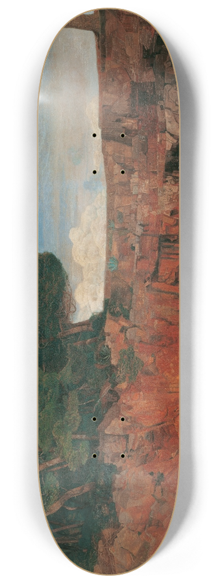 Karl Mediz - Einsamkeit 8.25 inch art skate deck