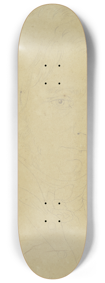 Karl Sandhaas - Bildnis Johann Joseph Grres 8.25 inch art skate deck