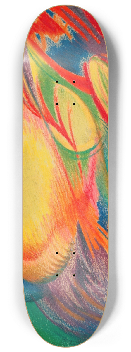 Karl Wiener - Allegro 8.25 inch art skate deck