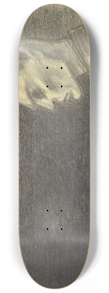 Karl Wiener - Blick ins Dunkel 8.25 inch art skate deck