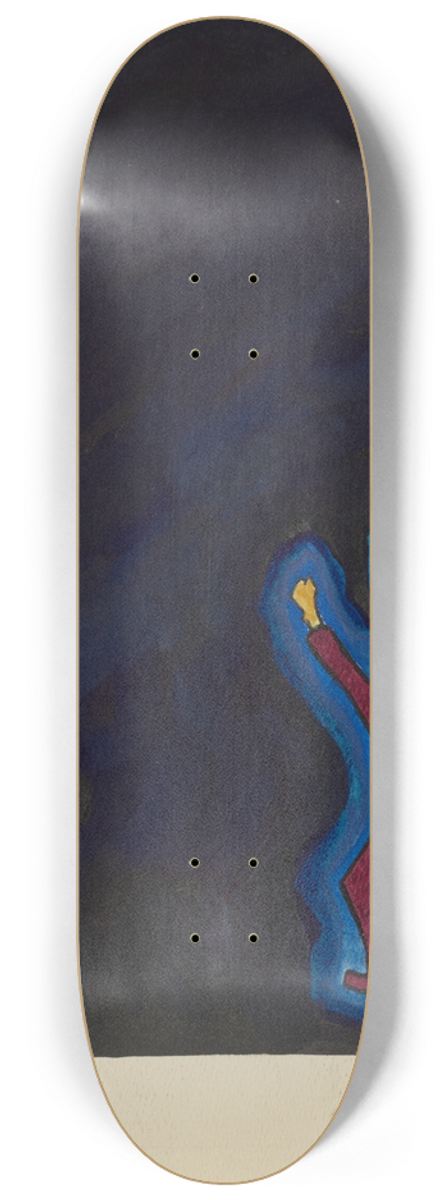 Karl Wiener - Das Dunkel 8.25 inch art skate deck