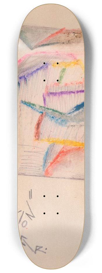 Karl Wiener - Deformation 8.25 inch art skate deck