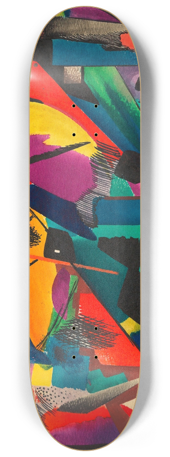 Karl Wiener - Dissonanzen 8.25 inch art skate deck