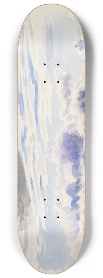 Karl Wiener - Naturstudie VII 8.25 inch art skate deck