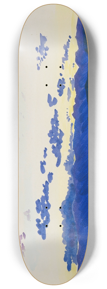 Karl Wiener - Naturstudie XXXIX 8.25 inch art skate deck