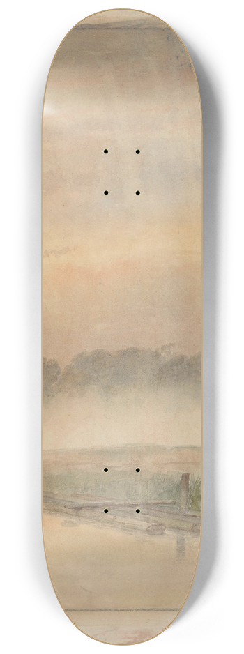 Andreas Schelfhout - Aanlegsteiger 8.25 inch art skate deck