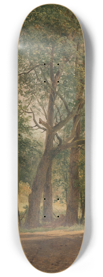 Andreas Schelfhout - Farmyard 8.25 inch art skate deck