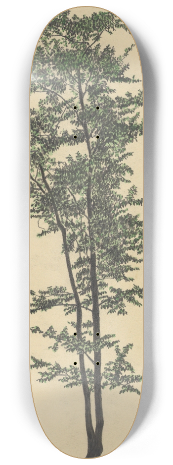 Karl Wiener - Ohne Titel (Laubbaum) 8.25 inch art skate deck