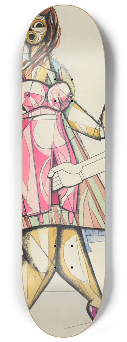 Karl Wiener - Schrecken 8.25 inch art skate deck