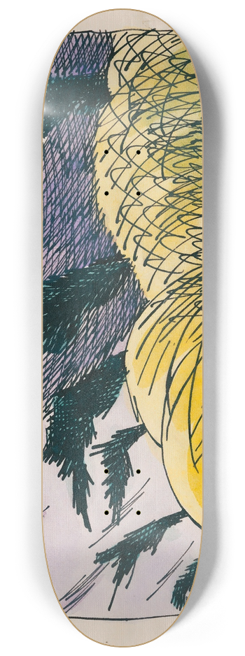 Karl Wiener - Sturm 8.25 inch art skate deck