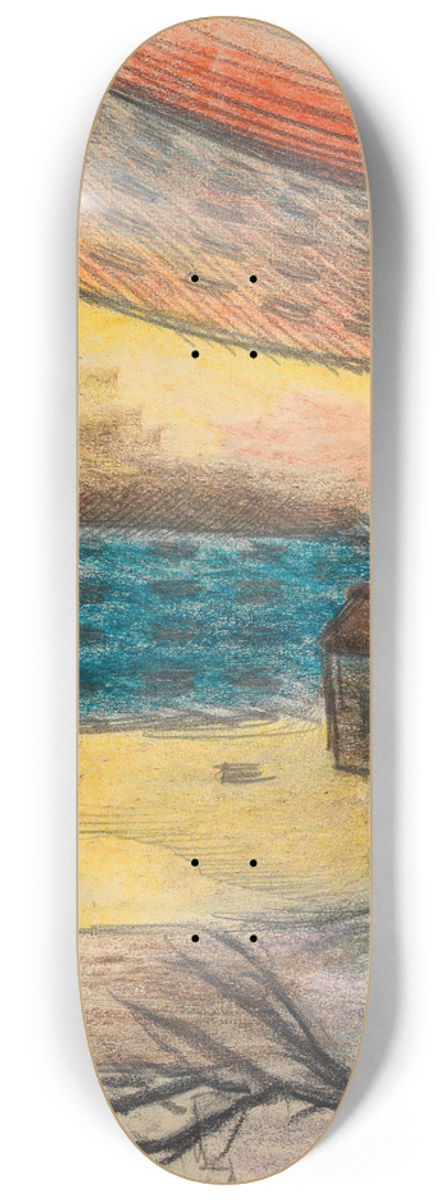 Karl Wiener - Vorstadt II 8.25 inch art skate deck