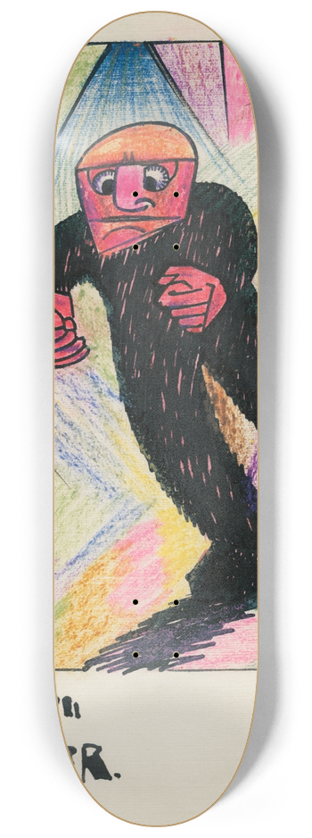 Karl Wiener - Wut 8.25 inch art skate deck
