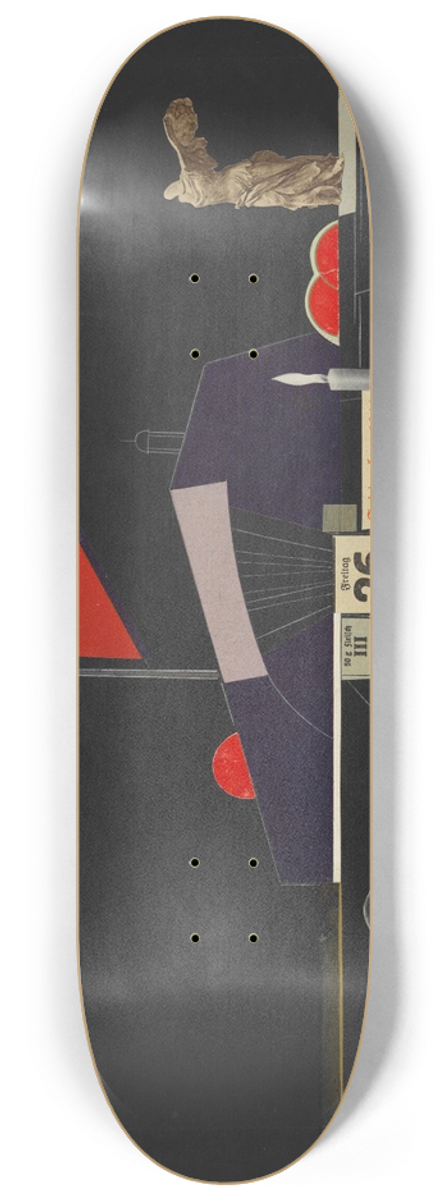 Karl Wiener - Zum 40. Geburtstag 8.25 inch art skate deck