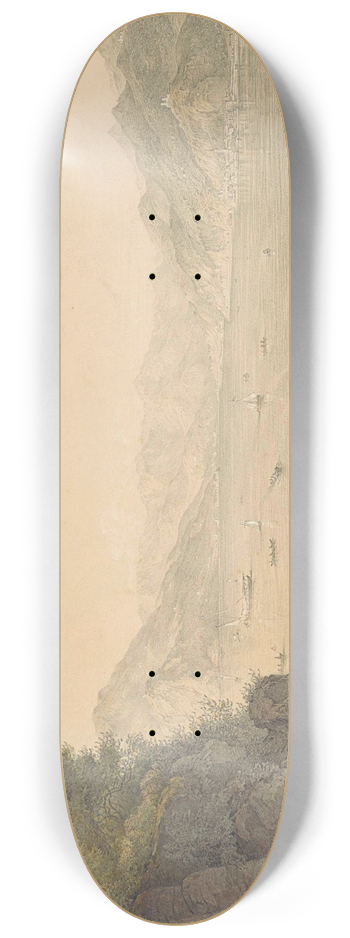 Karoly Lajos Libay - Varenna aan het Comomeer 8.25 inch art skate deck