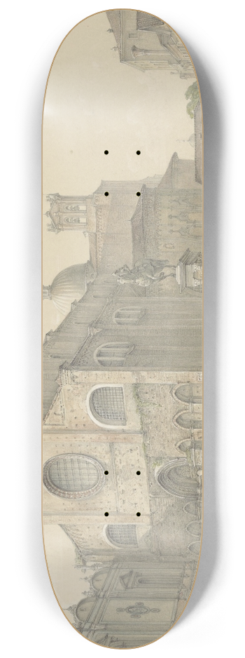 Karoly Lajos Libay - Veneti; S. Giovanni & Paolo 8.25 inch art skate deck