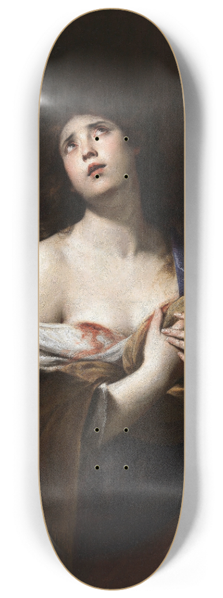 Andrea Vaccaro - St. Agata 8.25 inch art skate deck