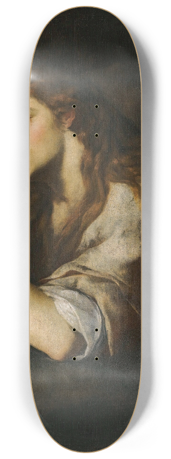 Andrea Vaccaro - The Penitent Magdalene 8.25 inch art skate deck